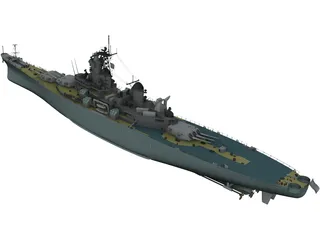 New Jersey BB 62 (83) 3D Model preview