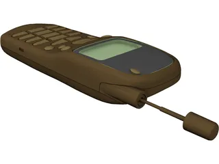 Phone Mobile Nokia 3D Model preview
