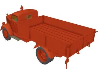 Opel Blitz 3D Model preview