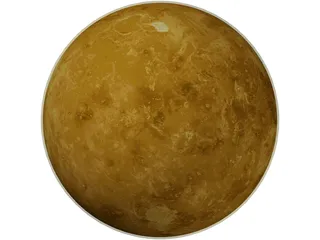 Planet Venus 3D Model preview