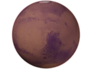 Planet Mars 3D Model preview