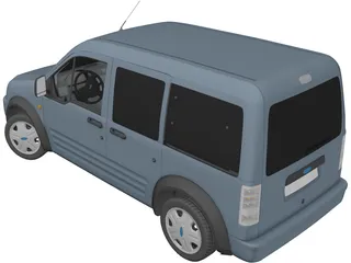 Ford Transit (2007) 3D Model preview