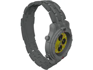 Racer Watch 3D Model preview