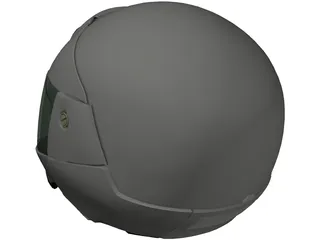Helmet Shoei 3D Model preview