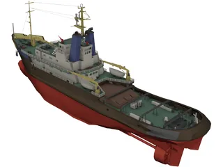 Smit Rotterdam 3D Model preview