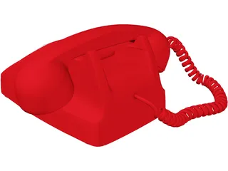 Telephone 3D Model preview