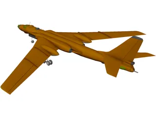 Tupolev Tu-16 Badger 3D Model preview
