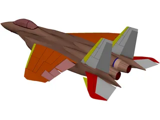 F-15E 3D Model preview