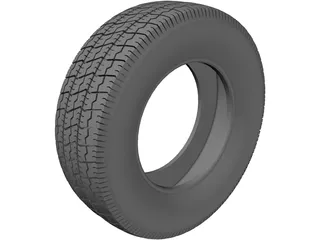 Tire 3D Model preview