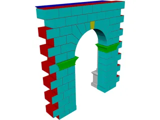 Arch 3D Model preview