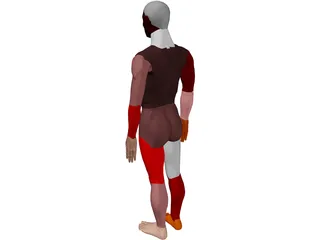 Man 3D Model preview