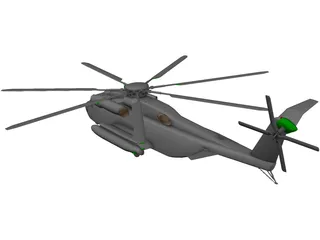Sikorsky CH-53E Super Stallion 3D Model preview
