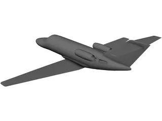 Cessna Citation Jet 3D Model preview