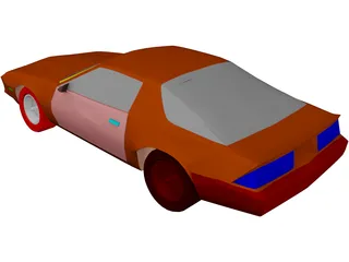 Chevrolet Berlinetta (1983) 3D Model preview