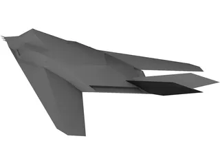 F-117 3D Model preview