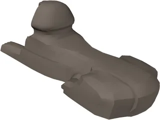 Egyptian Sphinx 3D Model preview