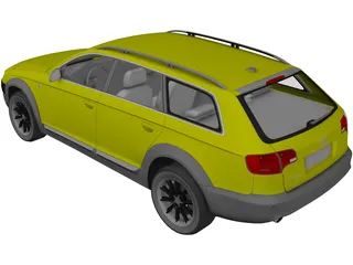 Audi Allroad (2007) 3D Model preview