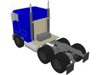 Cabover 3D Model preview