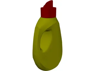 Bottle 3D Model preview