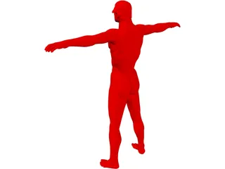 Man 3D Model preview