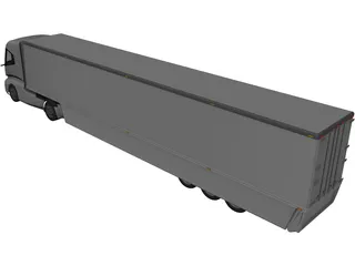 Renault Radiance Concept Truck 3D Model preview
