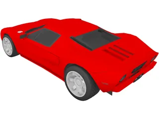 Ford GT 3D Model preview