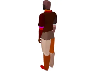 Man 3D Model preview