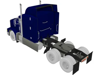 Peterbilt 3D Model preview