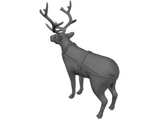 Reindeer 3D Model preview