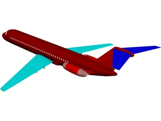 McDonnell Douglas DC-930 3D Model preview