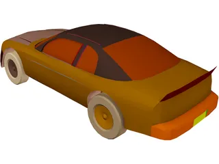 Chevrolet Monte Carlo Stock Car (1995) 3D Model preview