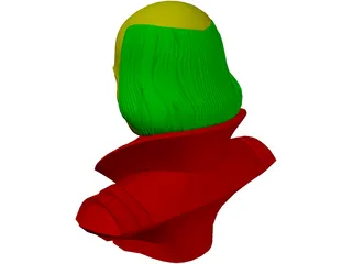 William Shakespeare 3D Model preview