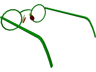 Eye Glasses 3D Model preview