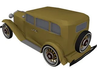 Dodge (1932) 3D Model preview