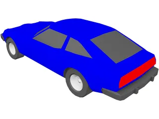 Nissan 280ZX (1977) 3D Model preview
