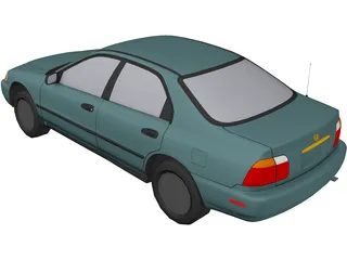 Honda Accord (1997) 3D Model preview