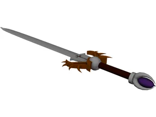 Sword 3D Model preview