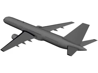 Boeing 757 3D Model preview
