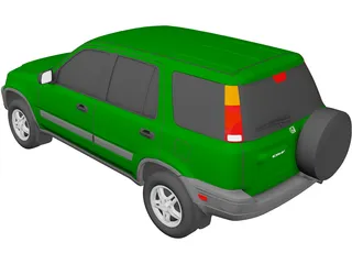 Honda CRV (1997) 3D Model preview