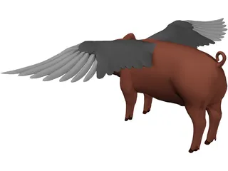 Pigasus 3D Model preview
