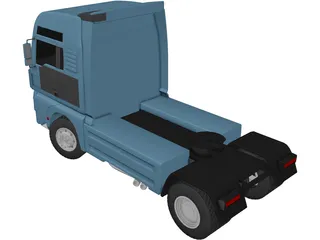 MAN TGA 3D Model preview