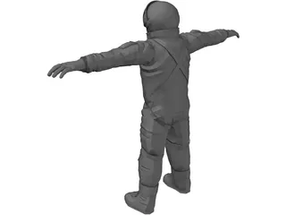 Astronaut 3D Model preview