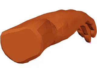 Hand Female 3D Model preview