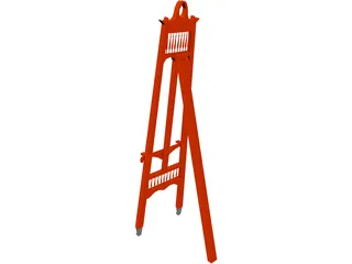 Easel 3D Model preview