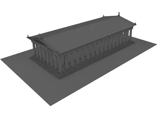Parthenon 3D Model preview