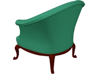 Chair Lounge 3D Model preview