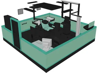Gynecology Office 3D Model preview