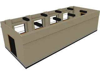 Paediatrics Ward 3D Model preview