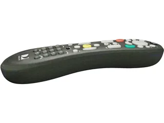 DirecTV Remote Control 3D Model preview