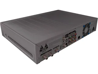 DirecTV Cable Box 3D Model preview